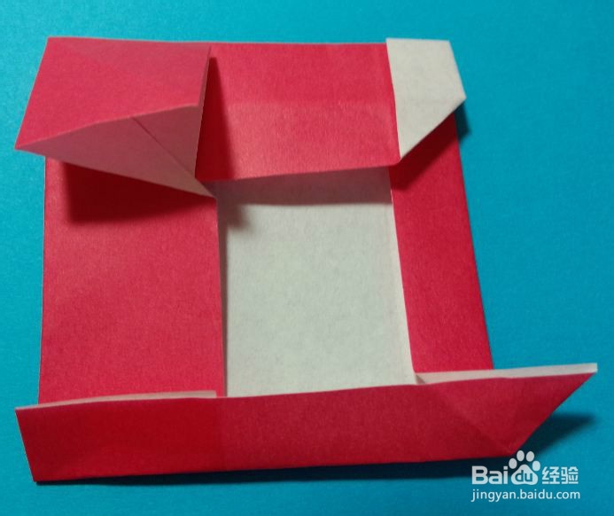 创意折纸如何折滑雪橇的圣诞老人(圣诞节礼物)