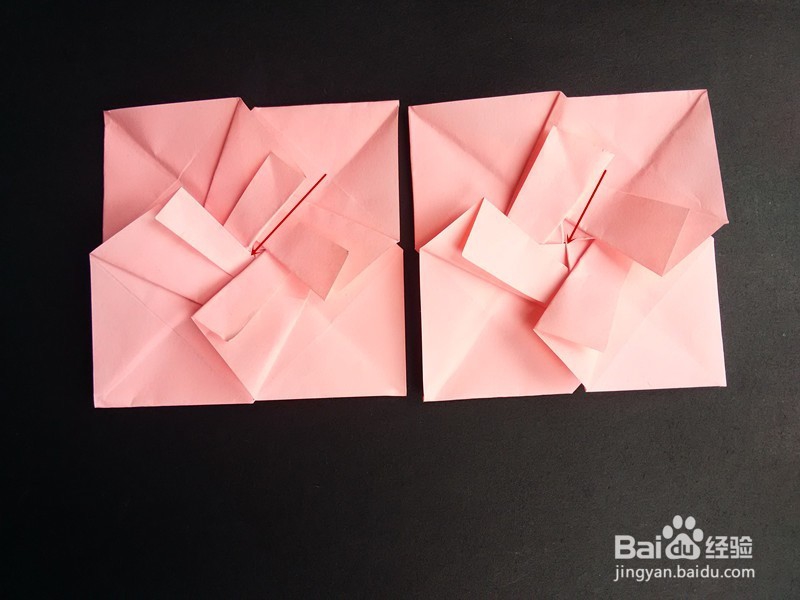 旋转信封的折法