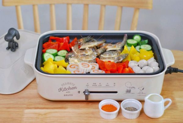 五彩缤纷时蔬海鲜拼盘