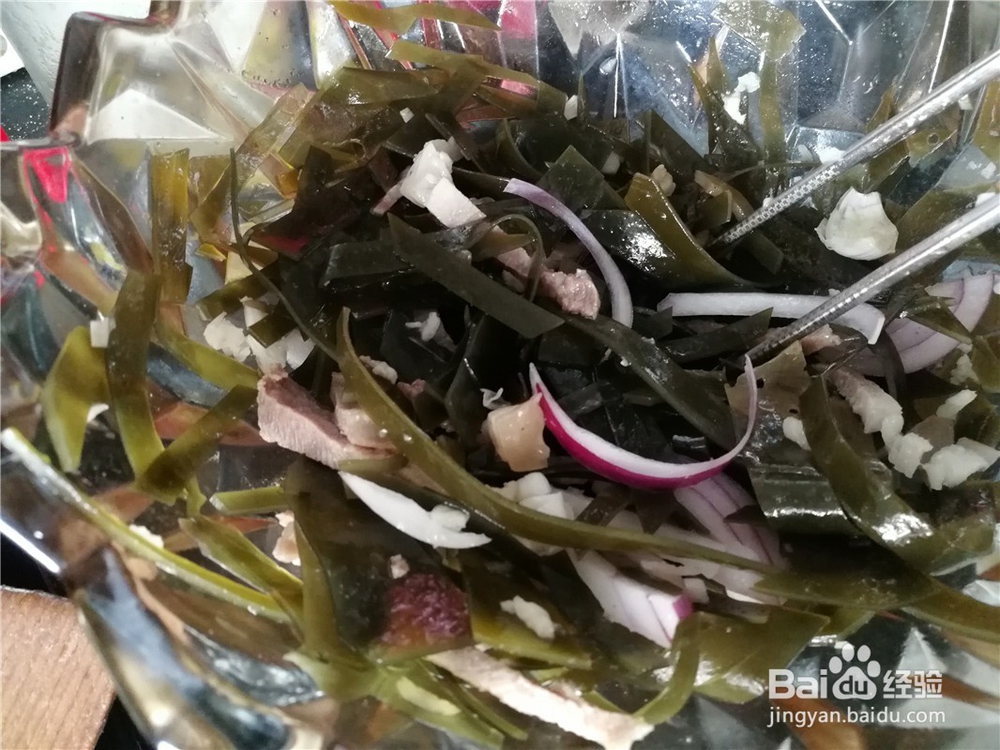 瘦肉丝拌海带丝