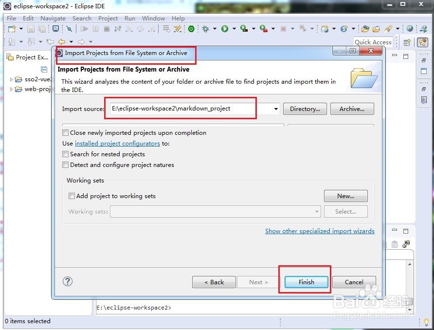 如何在Eclipse的Vue cli项目中添加markdown功能