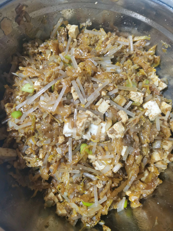 酸菜豆腐粉条大包子