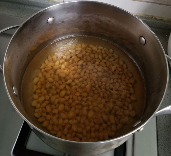 苦瓜酿肉黄豆汤