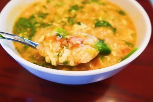 美食汤羹--营养养胃疙瘩汤