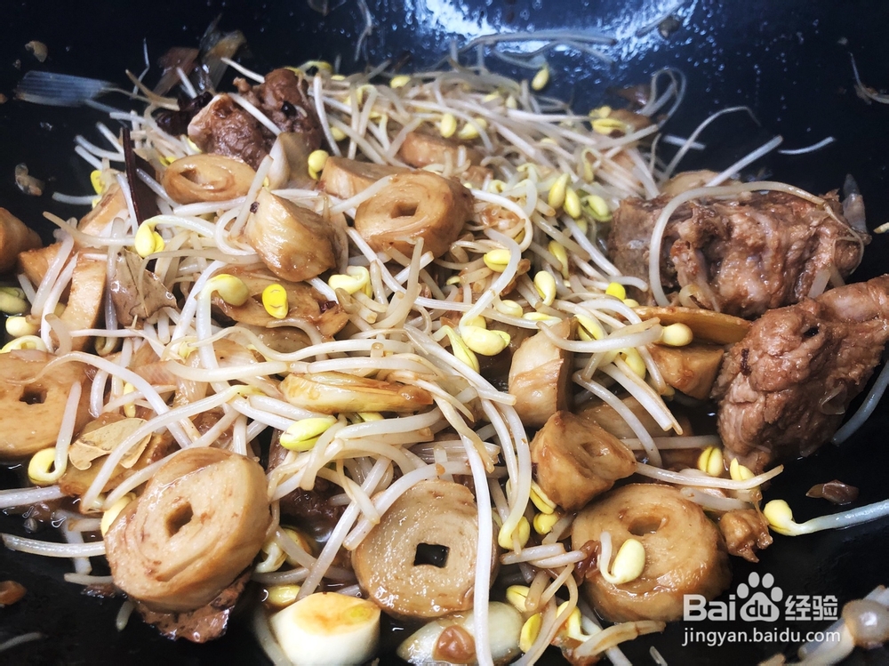 孩子爱吃的排骨面筋