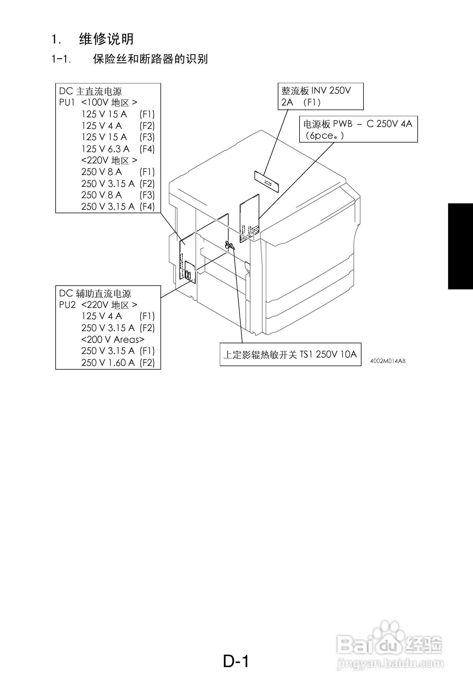 MINOLTA DI470/DI552打印机维修手册:[2]