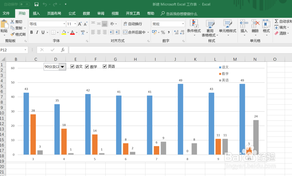 利用excel结合VBA制作动态图表