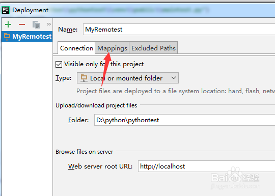 pycharm部署服务器如何定制映射表单