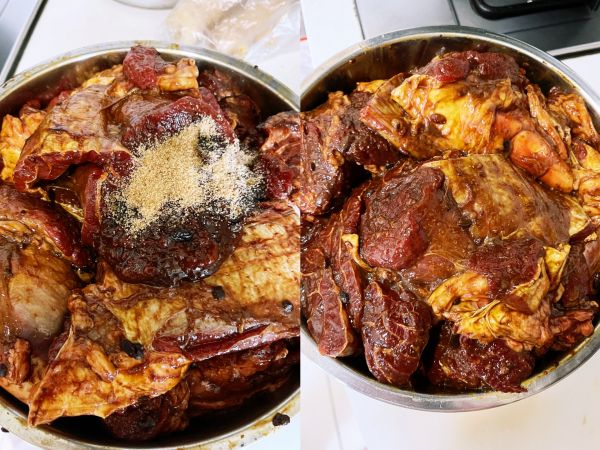 酱牛肉酱香浓郁