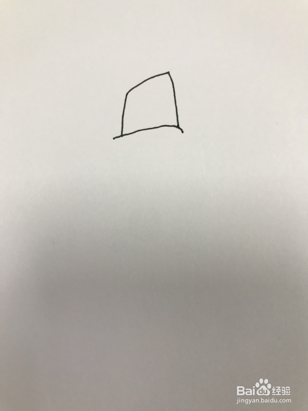 画一只简易口红