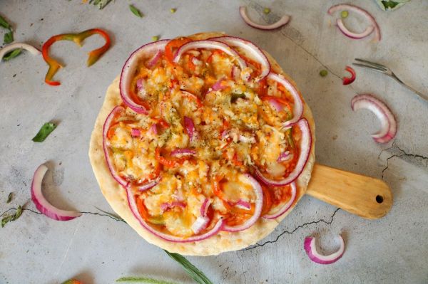 简单美味鸡肉披萨