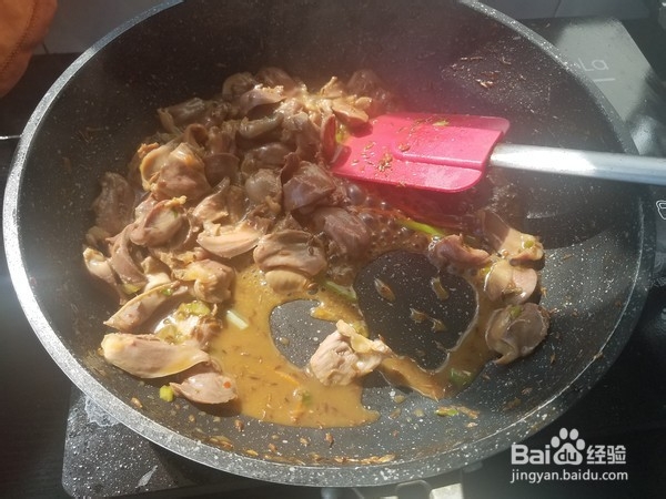 如何制作甜辣孜然鸡胗