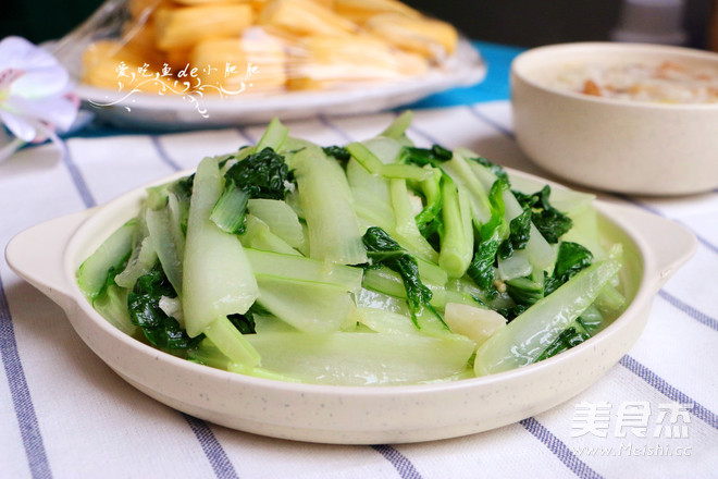 蒜蓉腐乳小白菜