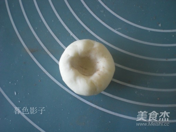 蘑菇豆沙包的做法