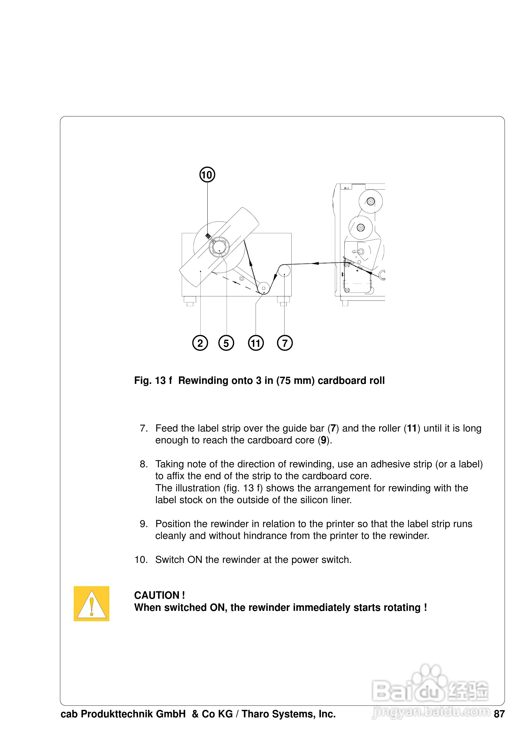 cab A8200打印机使用说明书:[9]