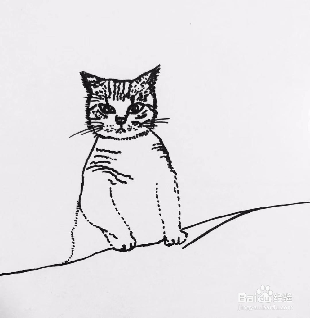 茉莉手绘之喵星人