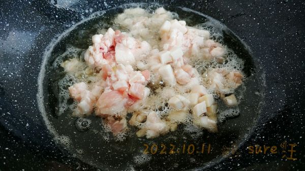 甜豆葱香菇肉酱