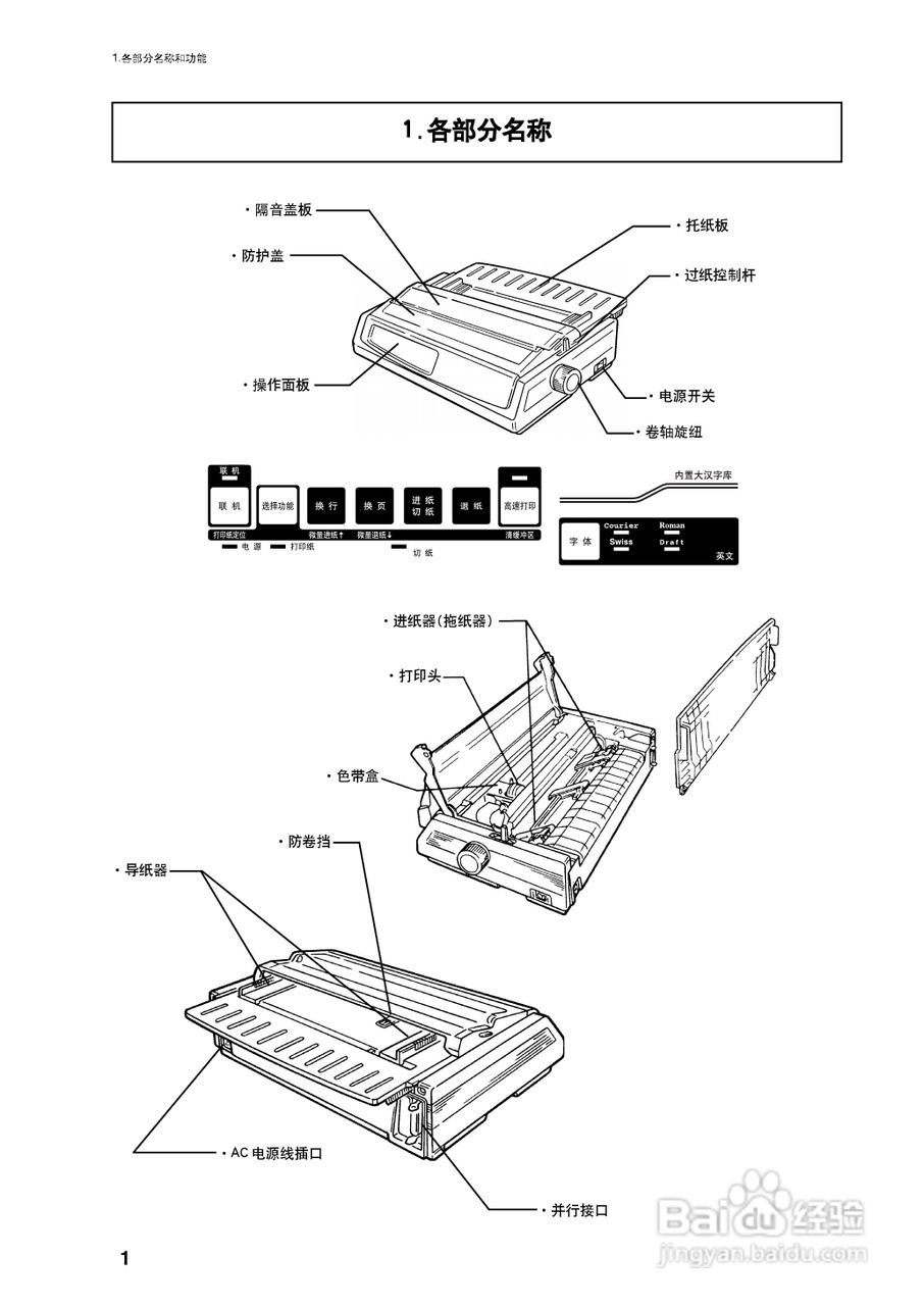 OKI MICROLINE 5340CⅡ宽行通用针式打印机使用说明书:[2]