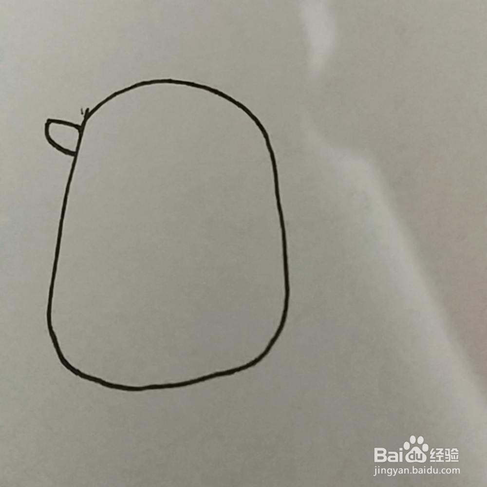简笔画：小企鹅桂桂的画法