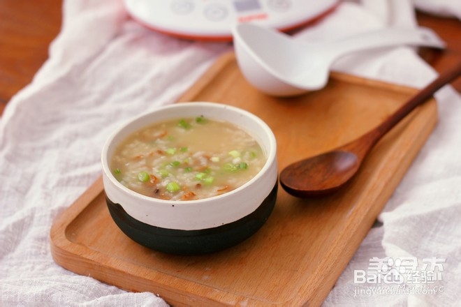 美味的金钩海米粥