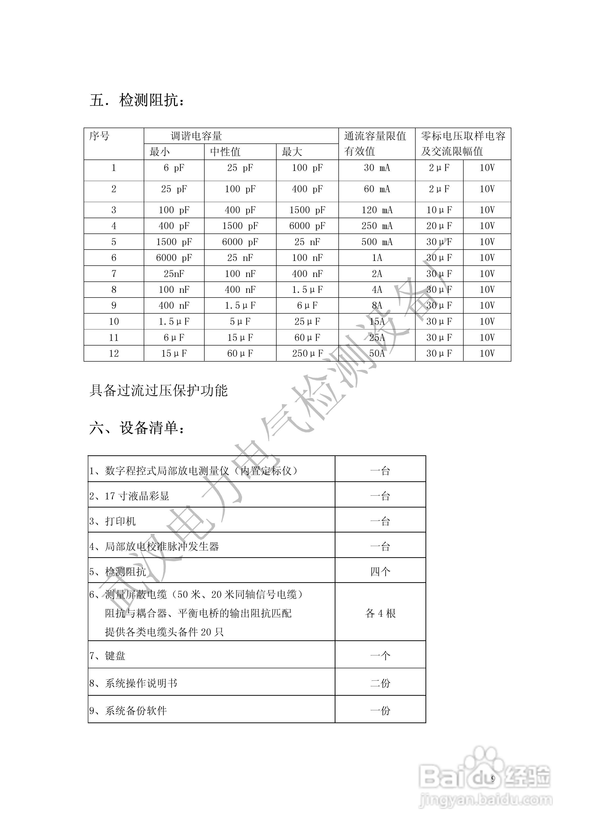 JF系列局部放电检测系统说明书:[1]