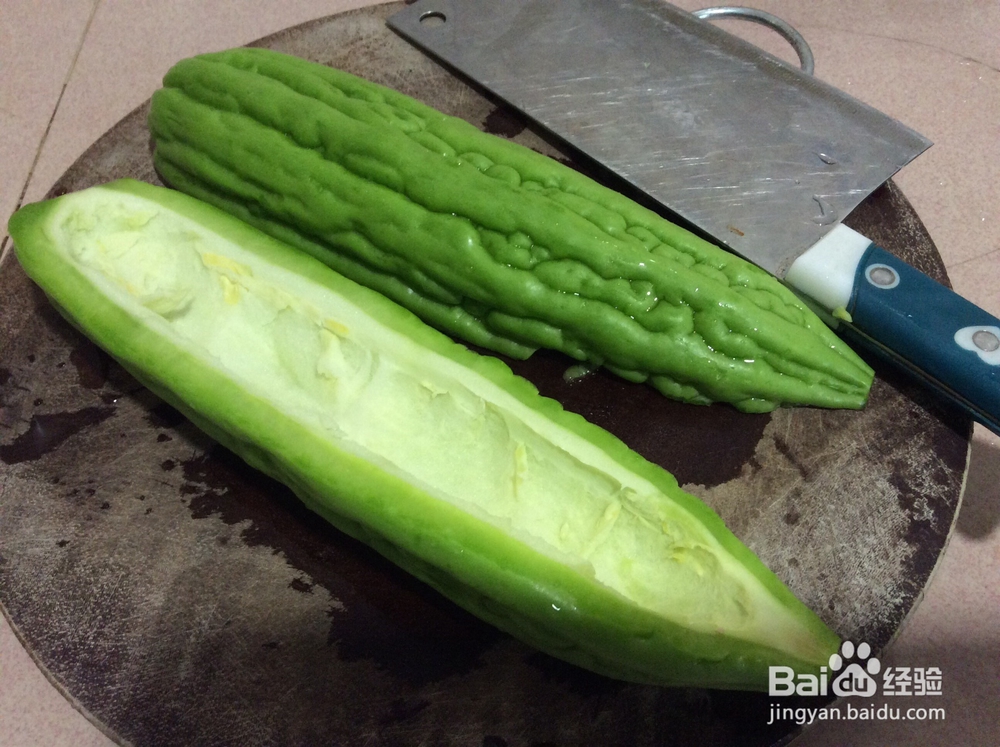 糖醋苦瓜里脊肉的做法