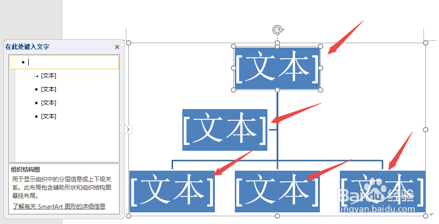 word2019如何制作组织结构图
