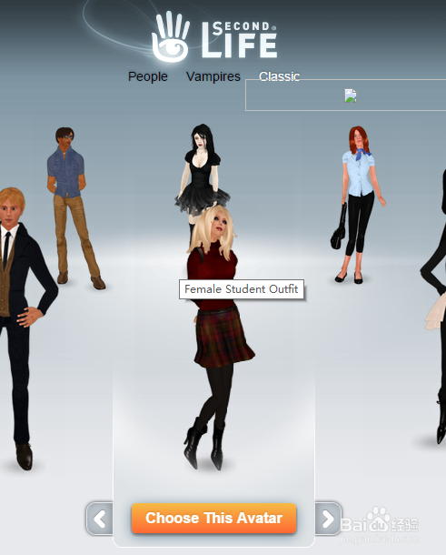 怎样注册secondlife第二人生的号