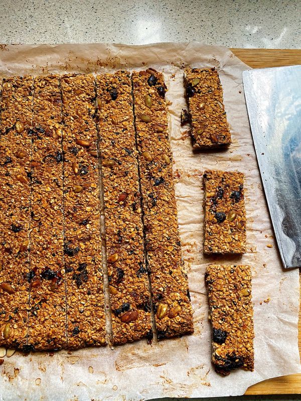 香蕉燕麦能量棒