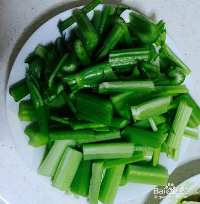 家常菜之豆干芹菜