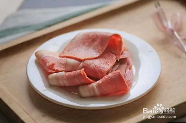 儿菜炒培根
