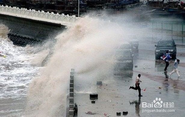 台风过境城市时街道行人交通安全注意事项