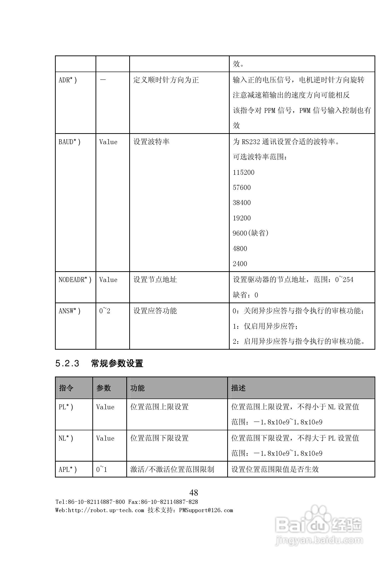 BDMC3606S直流电机伺服驱动器用户手册V1.0:[5]
