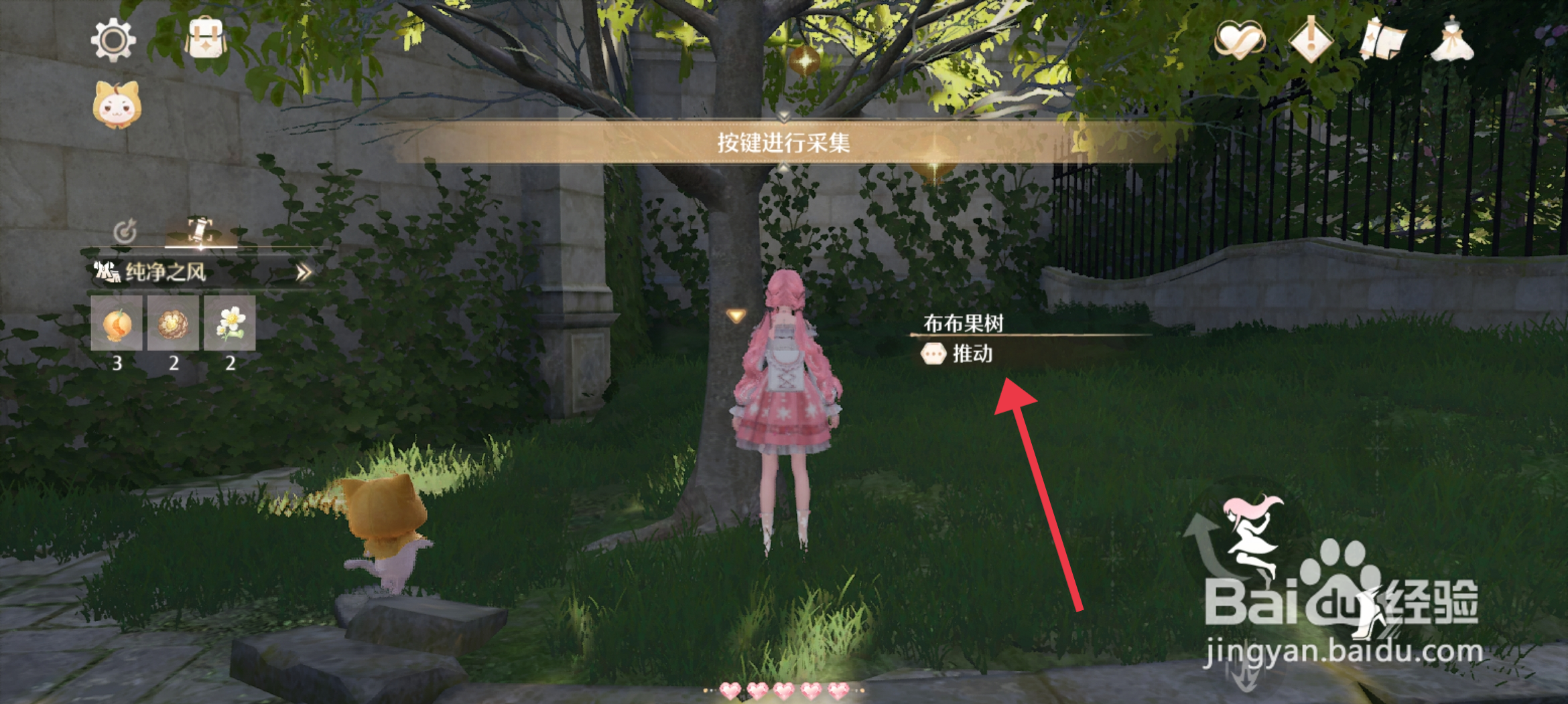 无限暖暖采集布布果攻略