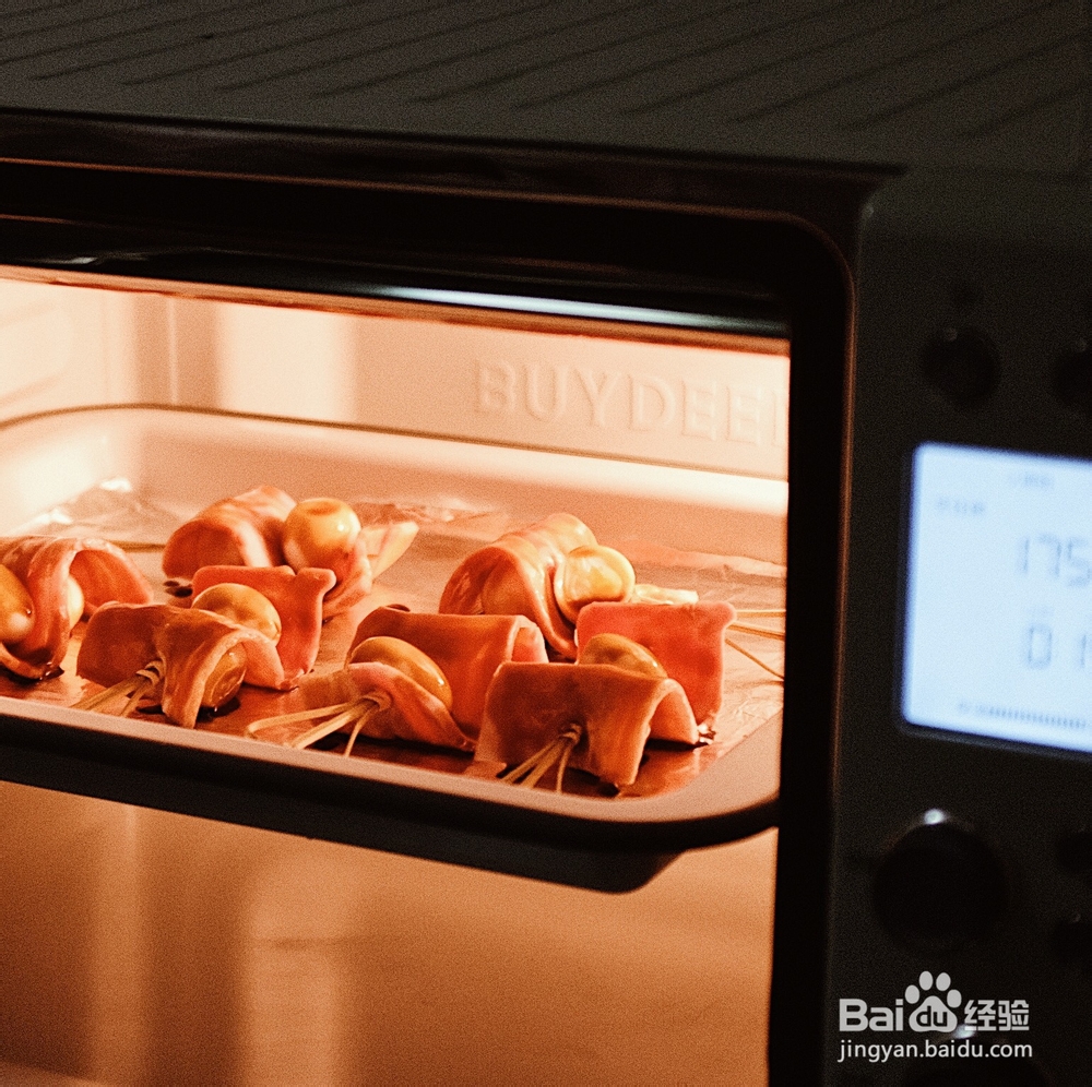 好吃入味的培根卷鹌鹑蛋