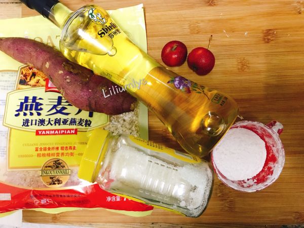 山楂燕麦红薯饼干