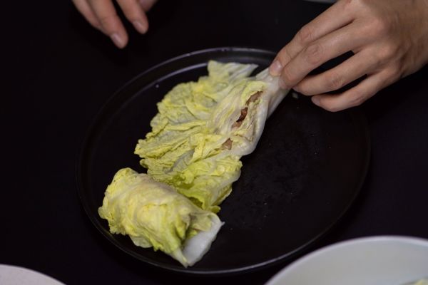 肉酿白菜卷|| #百菜不如白菜#