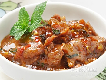 甜辣酱牛肉的做法