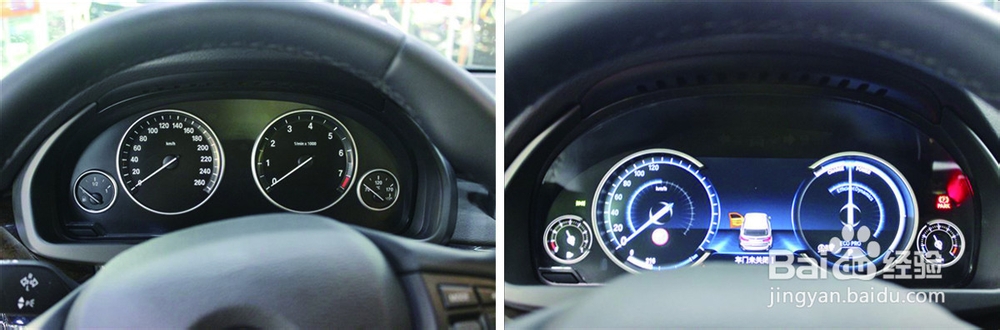 原厂件升级宝马X5改装全液晶仪表盘+B&O中置音响