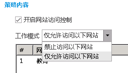 怎样设置电脑访问一些指定的网站?