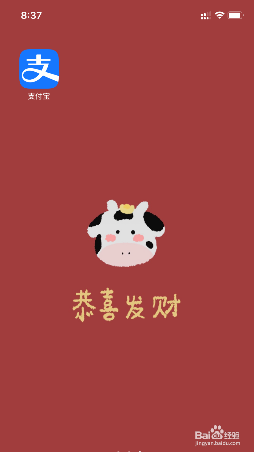 支付宝怎么打开关怀版