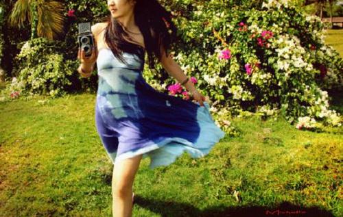 美女摄影师亲授自拍技巧