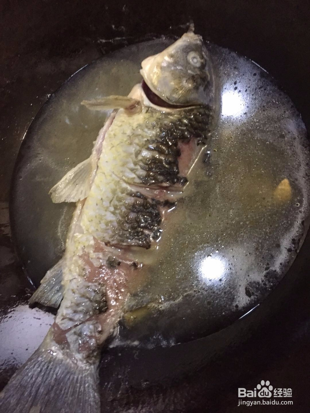 葱香红烧鲫鱼的做法