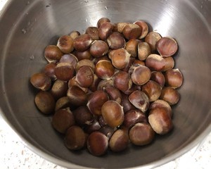 蜂蜜烤板栗的做法