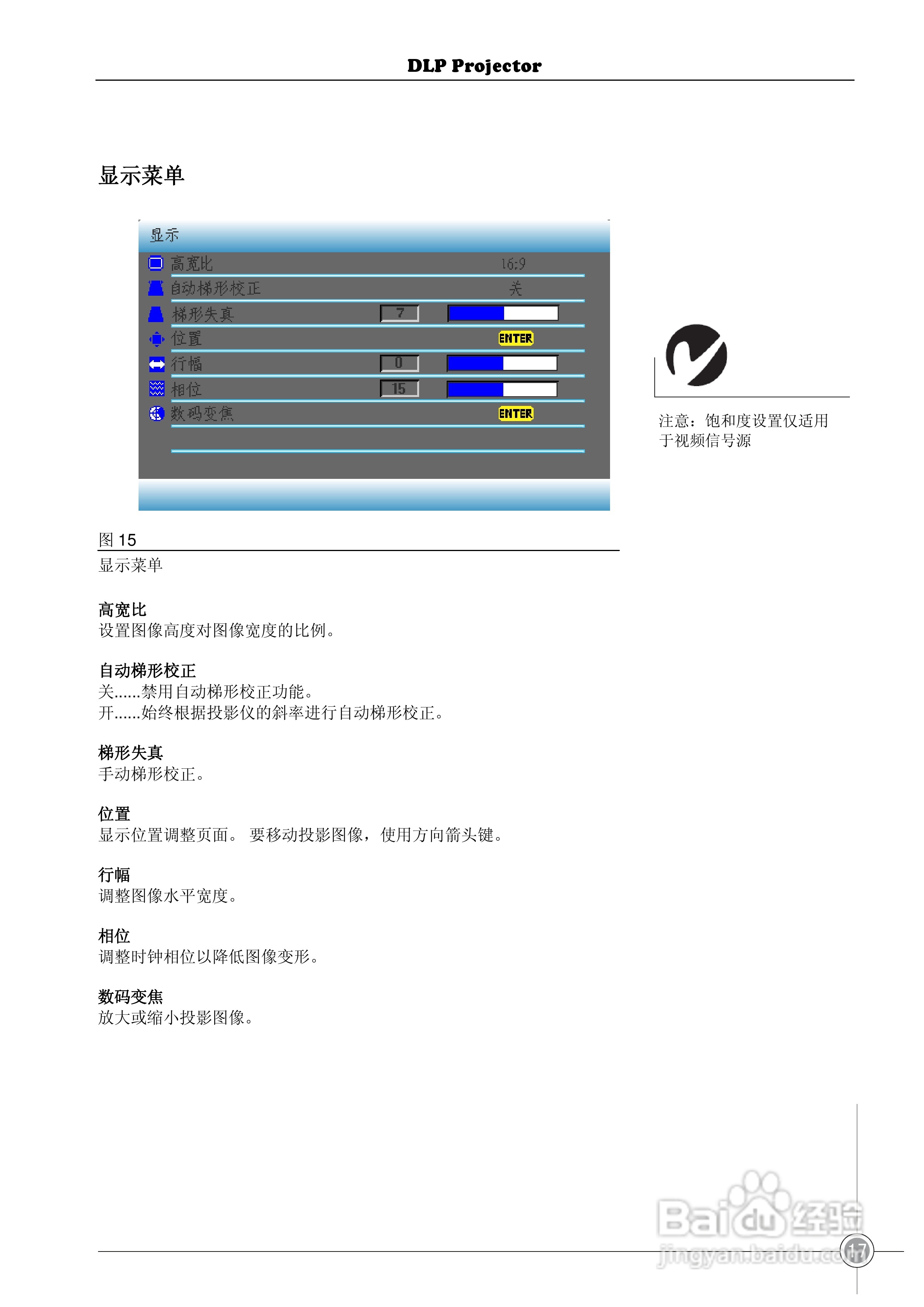 雅图ACTO DX115投影机使用说明书:[3]