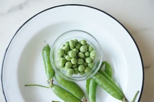 豌豆虾饼的做法