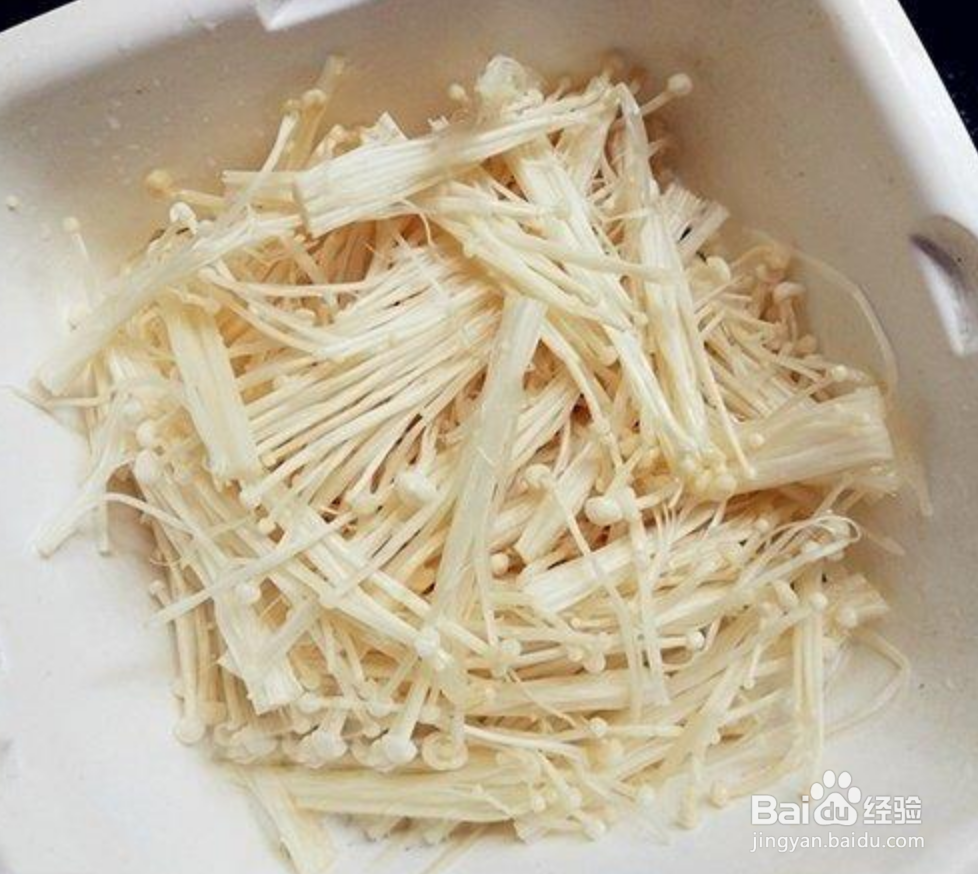 金针菇新吃法,美味多汁,两碗米饭不够吃