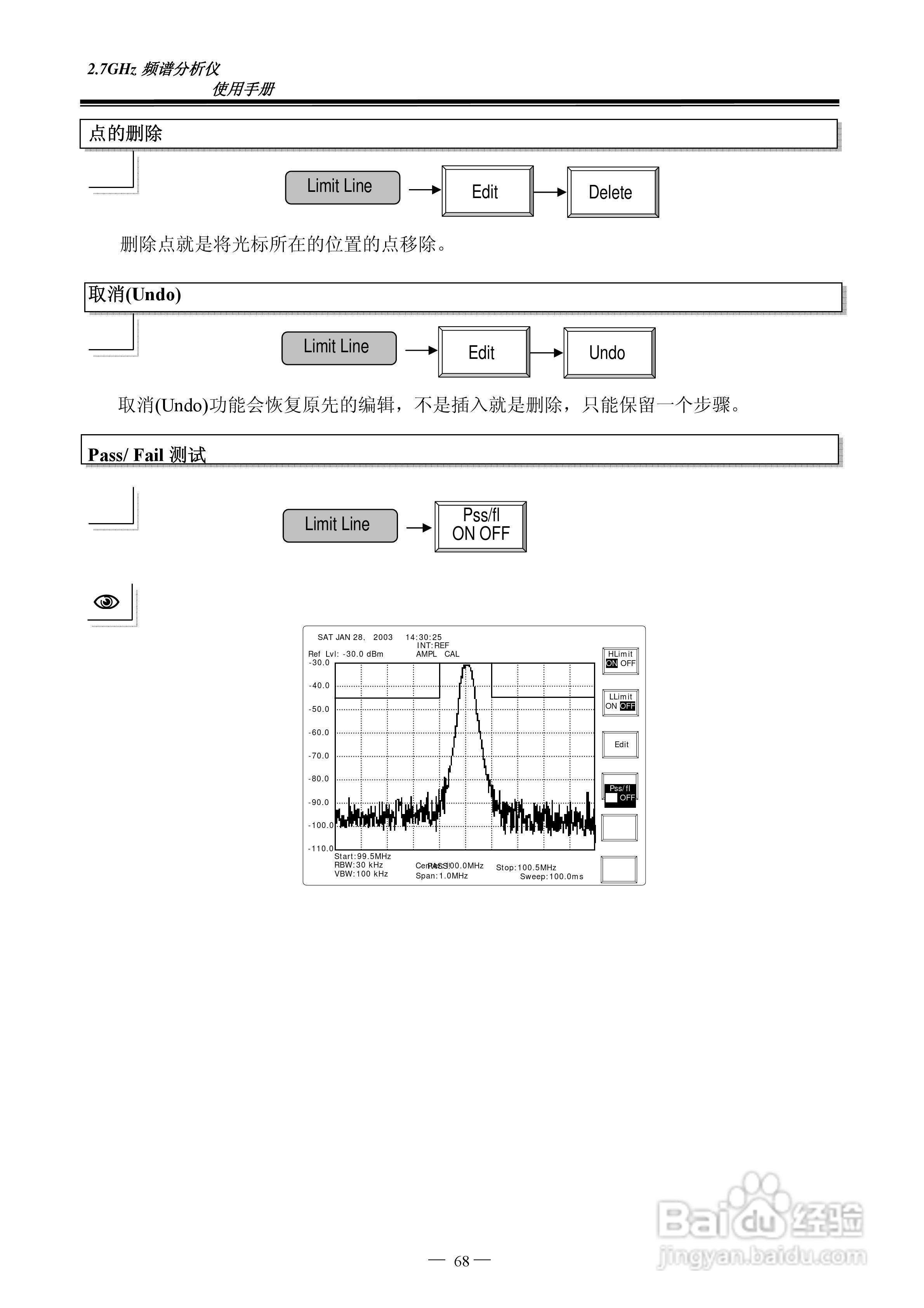 频谱分析仪GSP-827操作手册:[7]