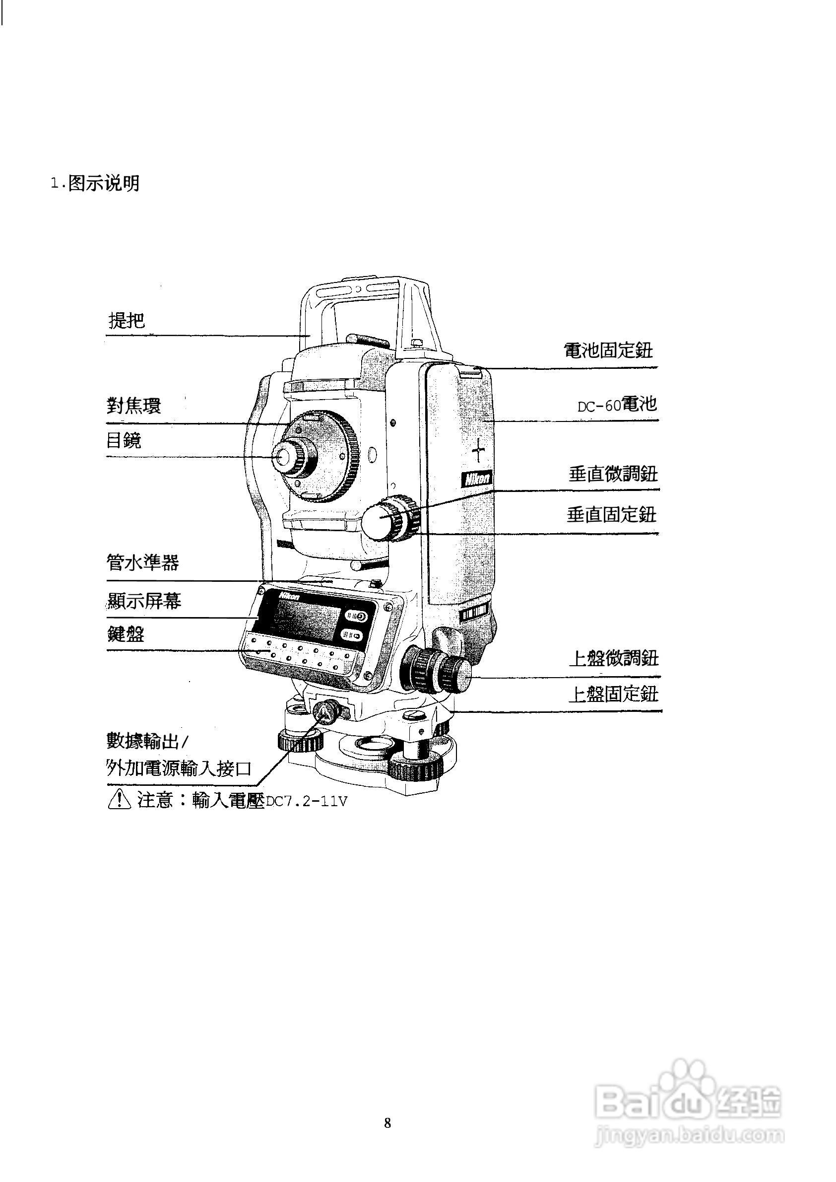 经纬仪计算方法图解图片