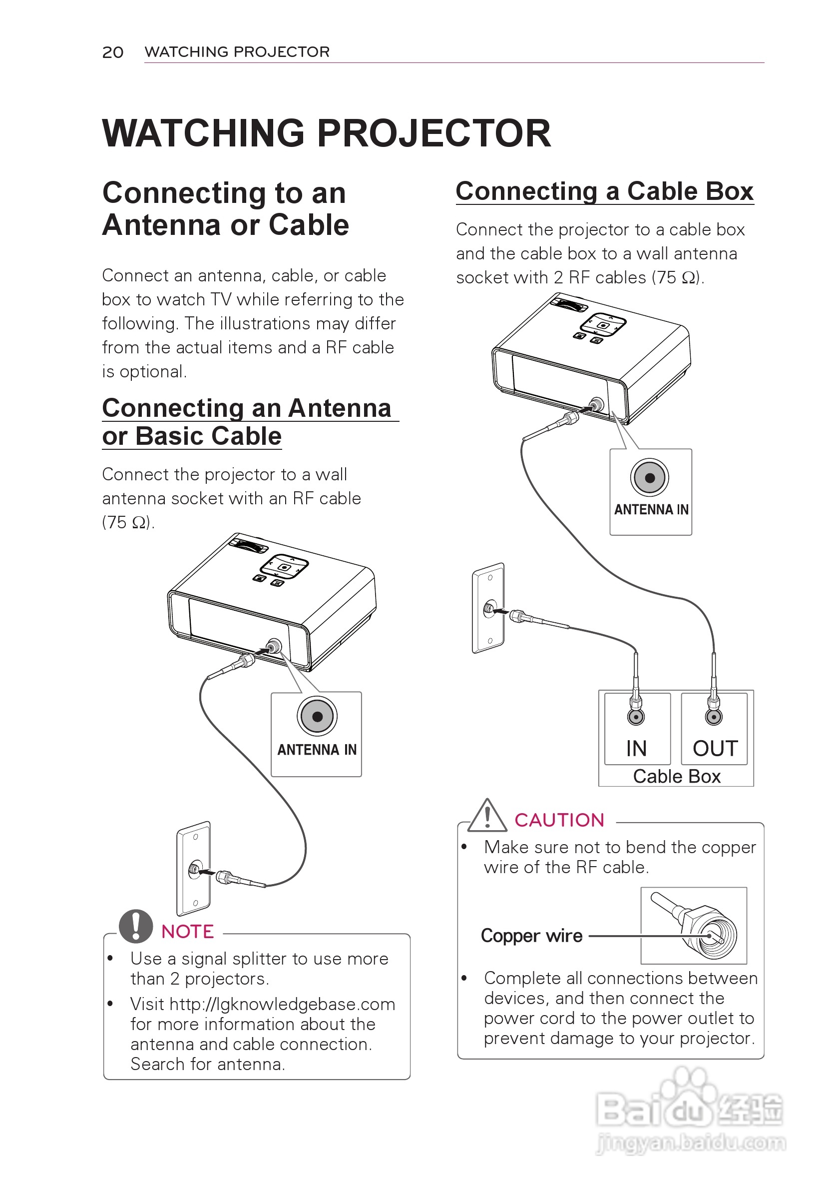 LG HW300T投影机使用说明书:[2]